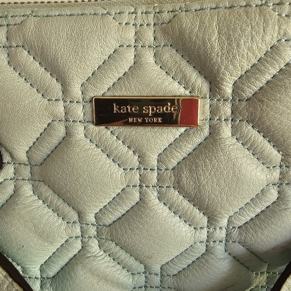 Kate Spade Rochelle Astor Blue Quilted Bag - Picture 6 of 12
